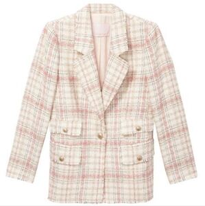 Rebecca Taylor Gabrielle Plaid Blazer